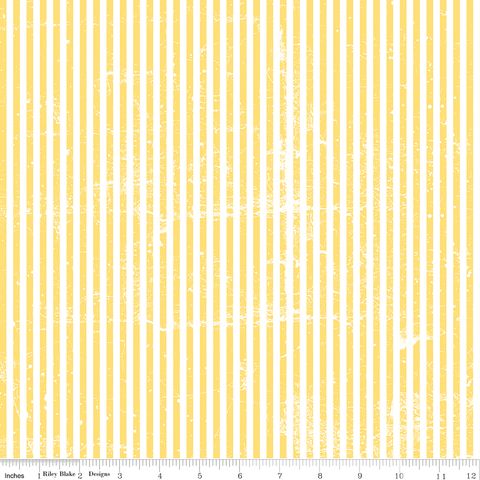 SCARY SCRAPS STRESSED STRIPES YELLOW