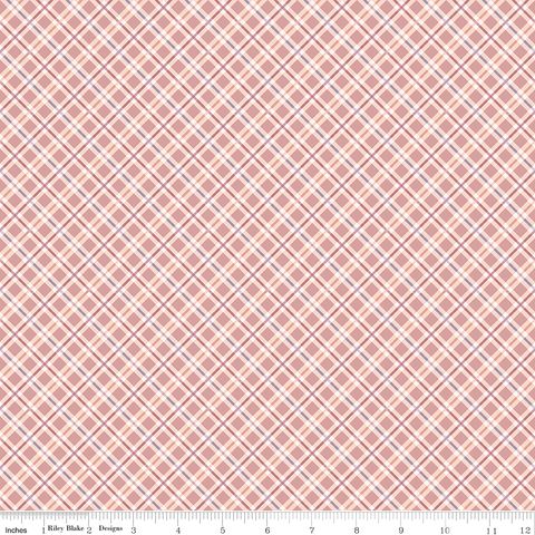 DAYBREAK ON THE PRAIRIE PLAID ROSE