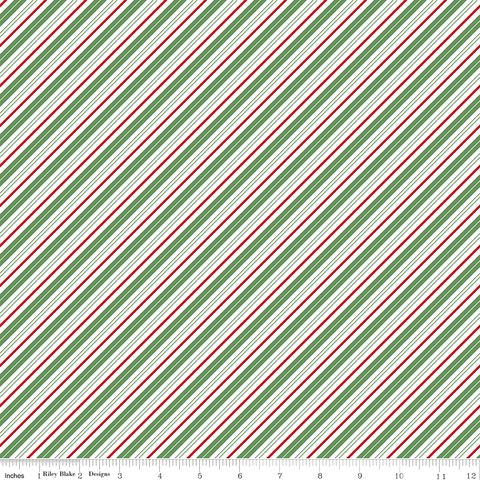 CLAUS & CO. CANDY CANE STRIPES MULTI