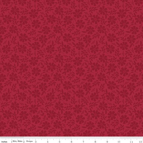ORCHARD HOUSE TONAL FLOWERS RED