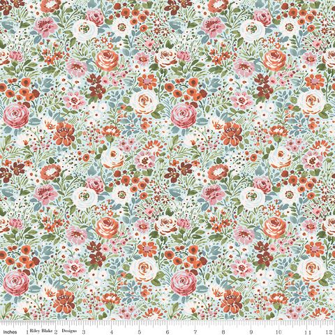SKETCHBOOK FLOWER GARDEN BLUE