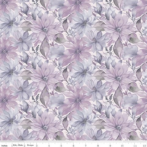 DAYBREAK ON THE PRAIRIE FLORAL PURPLE