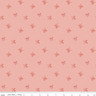 FLANNEL SWEET COTTON TALES BOWS PINK