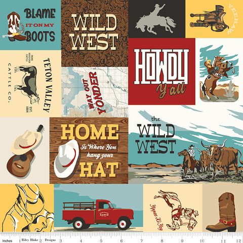 FLANNEL COWBOYS COWBOY MULTI