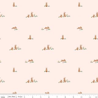 FLANNEL SWEET COTTON TALES FLOPSY FIELDS BLUSH