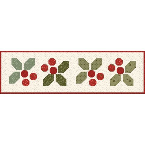 CHRISTMAS GREETINGS HOLLY-DAY CHEER RUNNER KIT