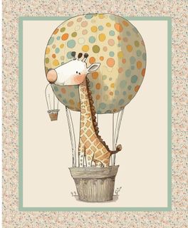 COT PANELS GIRAFFEE