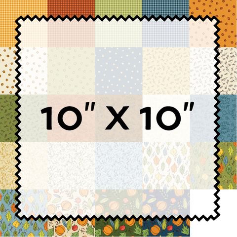 HARVEST HOME 10" CHARM SQ