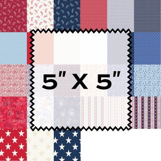 AMERICANA 5" CHARM SQ
