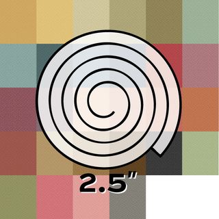 SQUARE DANCE  2.5"ROLL