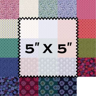MYSTIC MEADOW 5" CHARM SQ