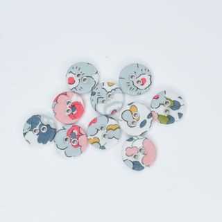 LIBERTY BUTTON 16MM BETSY P