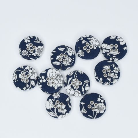 LIBERTY BUTTON 22MM SUMMER BLOOMS A