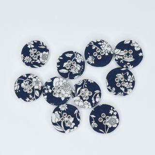 LIBERTY BUTTON 22MM SUMMER BLOOMS A