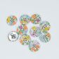 LIBERTY BUTTON 22MM POPPY FOREST A