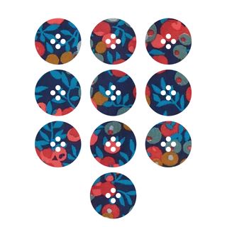 LIBERTY BUTTON 22MM WILTSHIRE Q