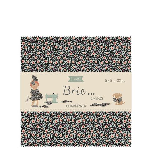 TILDA BRIE CHARM PACK 5" SQ