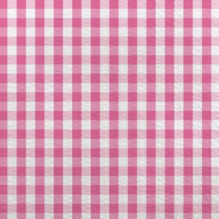 GINGHAM SEERSUCKER 140CM PINK