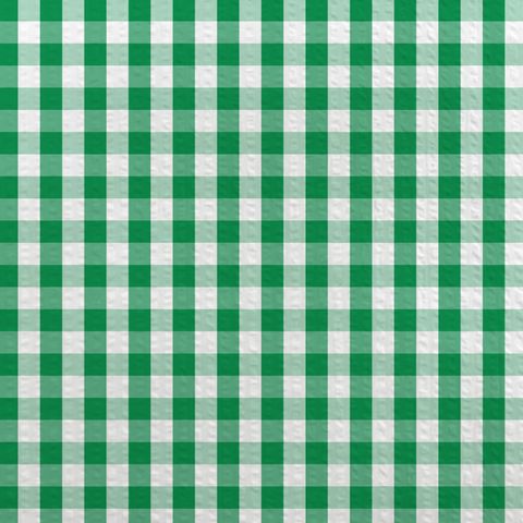 GINGHAM SEERSUCKER 140CM EMERALD