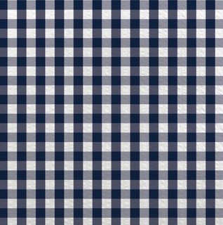 GINGHAM SEERSUCKER 140CM NAVY