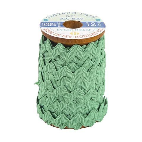 LORI HOLT VINTAGE TRIM 3/8 X 12 YD ALPINE