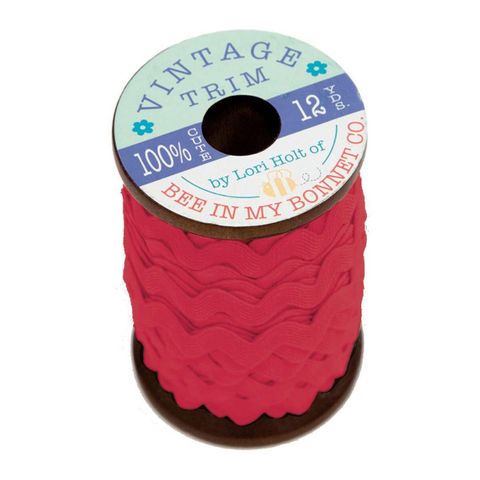 VINTAGE TRIM 3/8" X 12 YD JAZZBERRY JAM