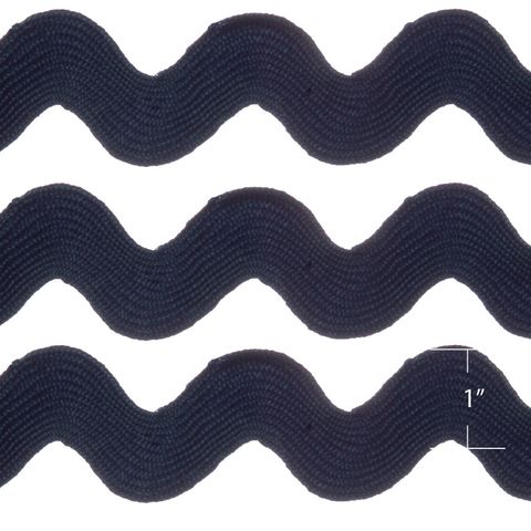 RIC RAC 9.1M 1" NAVY