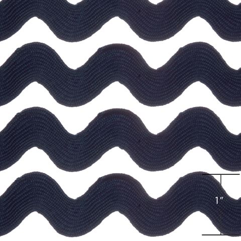 RIC RAC 9.1M 1" NAVY