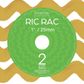RIC RAC 9.1M 1" GOLD