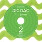 RIC RAC 9.1M 1" LIME