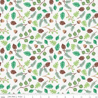 COLORFUL CRITTERS BOTANICAL WHITE