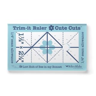 LORI HOLT CUTE CUTS� TRIMIT� RULER 1 1/2" X 2 1/2"
