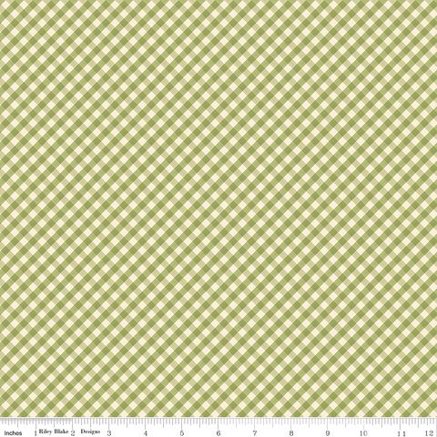 LIL' FARM FRIENDS GINGHAM GREEN