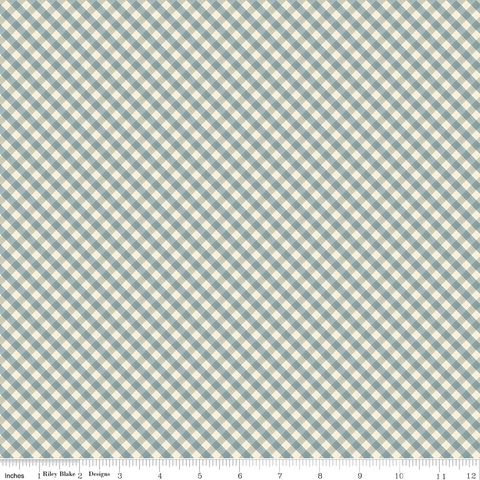 LIL' FARM FRIENDS GINGHAM BLUE