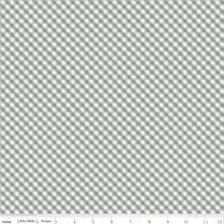LIL' FARM FRIENDS GINGHAM BLUE