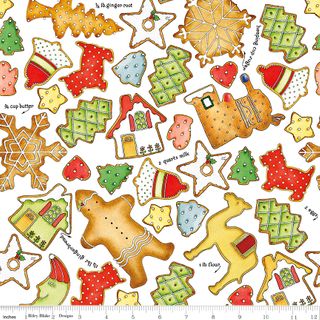 GINGERBREAD COOKIE TOSS WHITE