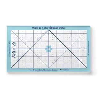 LORI HOLT CUTE CUTS� TRIMIT� RULER 3" X 5 1/2"