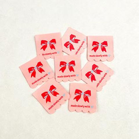 MINKI KIM MADE SLOWLY WOVEN LABELS