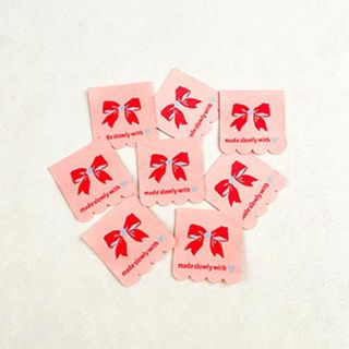 MINKI KIM MADE SLOWLY WOVEN LABELS