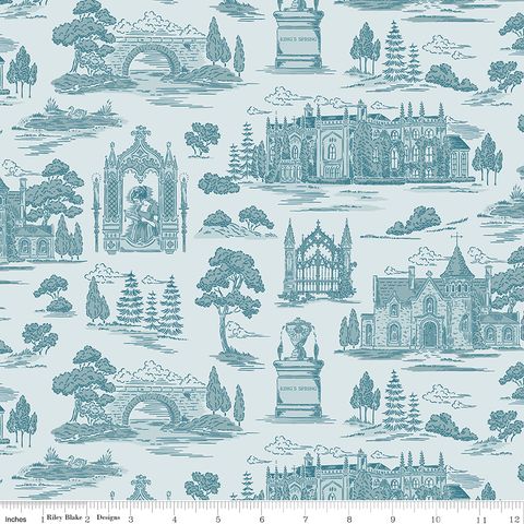 NORTHANGER ABBEY ABBEY BLUE