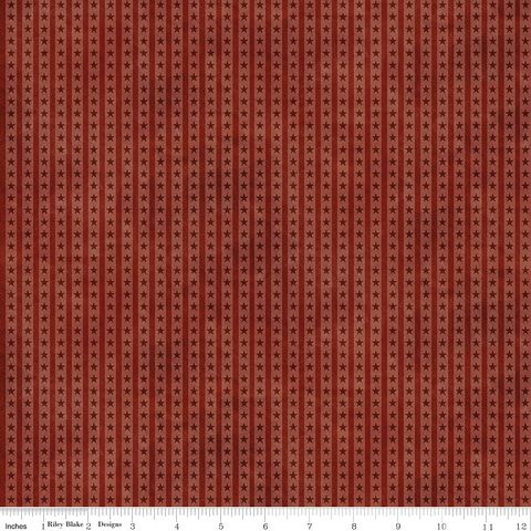 NORTHERN CHRISTMAS STAR STRIPES RED