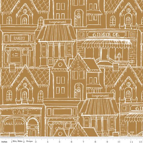 GINGERBREAD VILLAGE GINGERSNAP