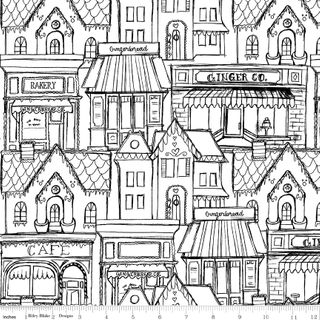 GINGERBREAD VILLAGE WHITE