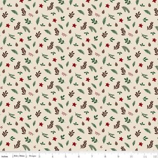 CHRISTMAS TIME FOLIAGE LINEN