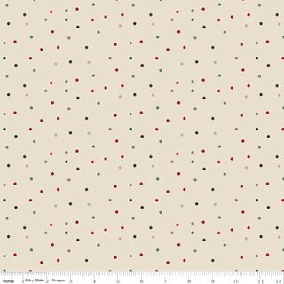 CHRISTMAS TIME DOTS LINEN