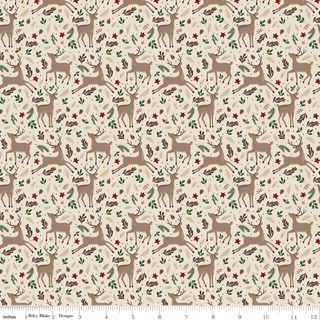 CHRISTMAS TIME DEER LINEN