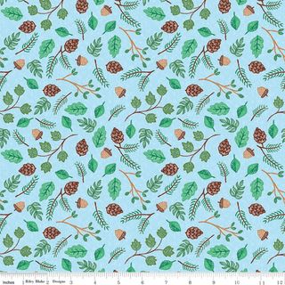 COLORFUL CRITTERS BOTANICAL BLUE