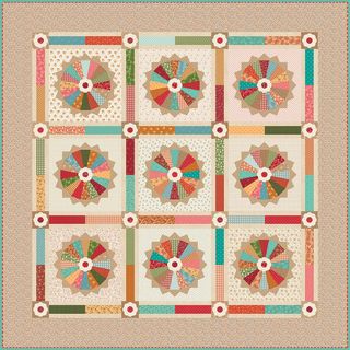 HOMEMADE PIE QUILT STORE DISPLAY  BAKED WITH LOVE