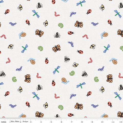 COLORFUL CRITTERS BUG TOSS WHITE