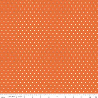 COTTON NOOK DOTS ORANGE